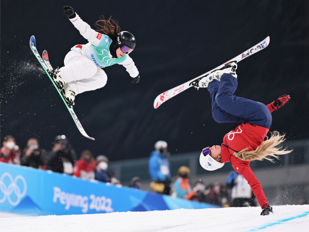 “世界自由式滑雪锦标赛女子U型场地巅峰对决”