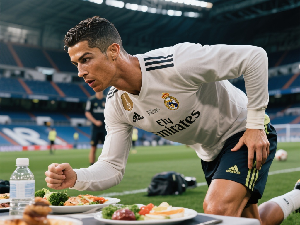 C罗常说：“成功属于那些日复一日努力的人