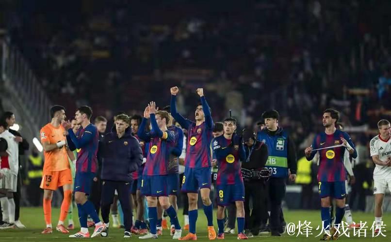 欧冠第六轮巴塞罗那主场2比1胜法兰克福 法兰克